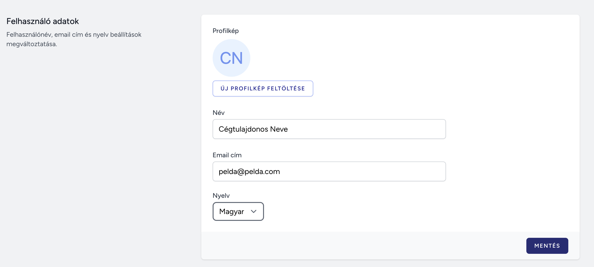 Profile User Data