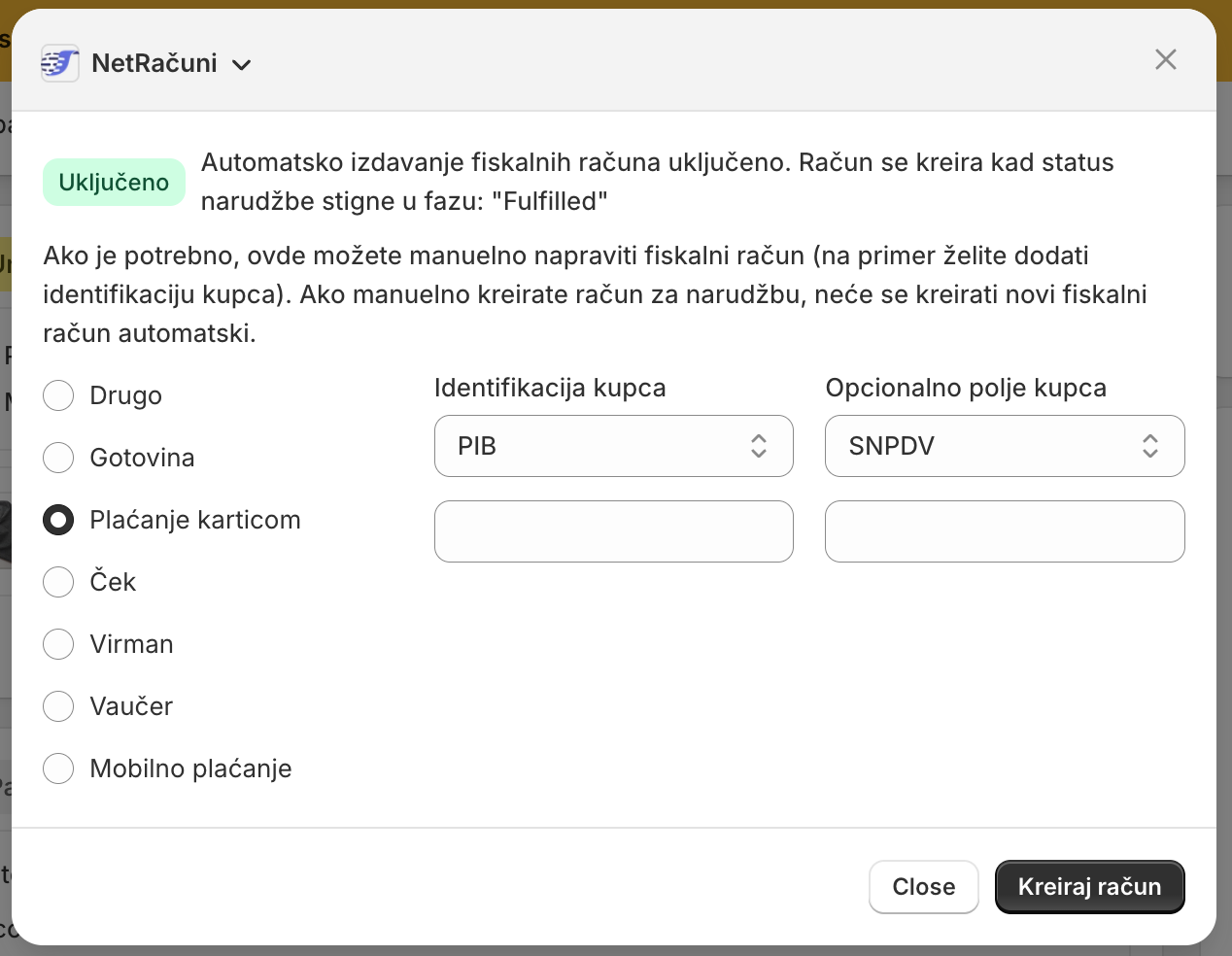 Shopify create invoice 3