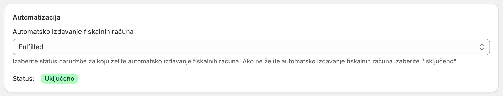 Shopify automatic invoice
